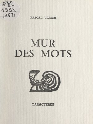 cover image of Mur des mots